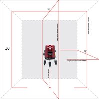 Лазерный нивелир ADA Instruments 3D Liner 4V купить по лучшей цене