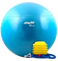 Мяч Starfit мяч гимнастический с насосом gb 102 55 см blue купить по лучшей цене