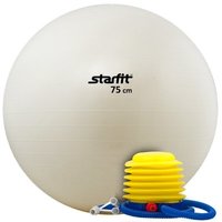 Мяч Starfit мяч гимнастический с насосом gb 102 75 см white купить по лучшей цене