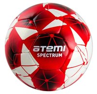 Мяч Atemi мяч футбольный spectrum pu 3р white red купить по лучшей цене