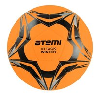 Мяч Atemi мяч футбольный attack winter 5р orange купить по лучшей цене