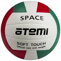 Мяч Atemi 10 мяч волейбольный space white red green купить по лучшей цене