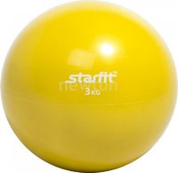 Мяч Starfit мяч gb 703 3 кг желтый купить по лучшей цене