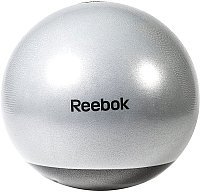 Мяч Reebok фитбол гладкий rab 40017gr серый черный купить по лучшей цене