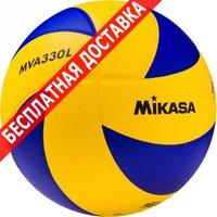 Мяч Mikasa мяч волейбольный mva330l купить по лучшей цене