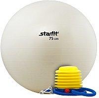 Мяч Starfit фитбол гладкий gb 102 75см белый купить по лучшей цене