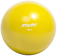 Мяч Starfit медицинбол gb 703 3кг желтый купить по лучшей цене