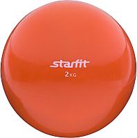 Мяч Starfit медицинбол gb 703 2кг оранжевый купить по лучшей цене