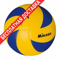 Мяч Mikasa мяч волейбольный mvt 500 yellow blue купить по лучшей цене