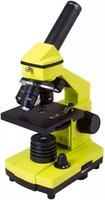 Микроскоп микроскоп levenhuk rainbow 2l plus lime купить по лучшей цене
