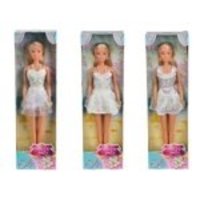 Детская игрушка Simba 10 5730662 кукла штеффи в белом летнем платье 29 см 3 вида купить по лучшей цене