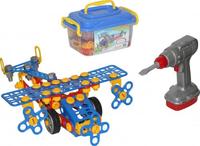 Детская игрушка конструктор изобретатель самолет 2 144 элемента 55217 купить по лучшей цене