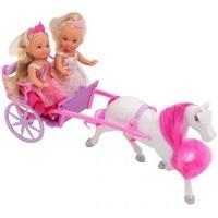 Детская игрушка Simba игрушка две куклы эви-принцессы +лошадь с каретой, 12 см 10 5736646 купить по лучшей цене