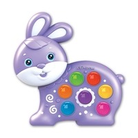 Детская игрушка музыкальная игрушка азбукварик веселушки зайчик az-2230 купить по лучшей цене