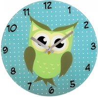 Часы hama owl бирюзовый 00136213 купить по лучшей цене