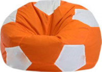 Кресло-мешок Flagman Мяч Стандарт М1.1-09 (оранжевый/белый) купить по лучшей цене