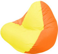 Кресло-мешок Flagman Relax Г4.1-034 (оранжевый/желтый) купить по лучшей цене