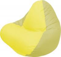 Кресло мешок Flagman relax г4 1 033 желтый оливковый купить по лучшей цене