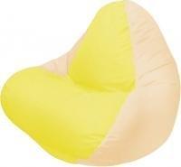 Кресло мешок Flagman relax г4 1 040 желтый светло бежевый купить по лучшей цене