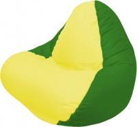 Кресло мешок Flagman relax г4 1 030 желтый зеленый купить по лучшей цене