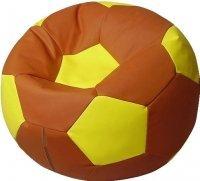Кресло мешок Flagman мяч стандарт м1 3 0608 коричневый с желтым купить по лучшей цене