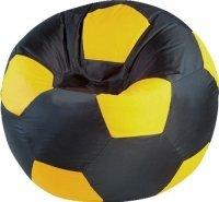 Кресло мешок Flagman мяч стандарт м1 1 12 черный желтый купить по лучшей цене
