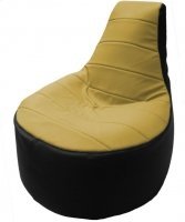 Кресло-мешок Flagman трон т1 3 08 охра черный купить по лучшей цене