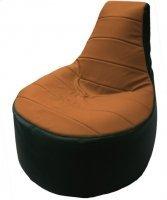 Кресло мешок Flagman трон т1 3 40 оранжевый зеленый купить по лучшей цене