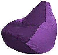 Кресло мешок Flagman груша макси г2 1 71 фиолетовый сиреневый купить по лучшей цене