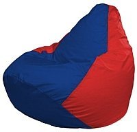 Кресло мешок Flagman груша макси г2 1 122 синий красный купить по лучшей цене