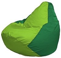 Кресло мешок Flagman груша макси г2 1 166 салатовый зеленый купить по лучшей цене