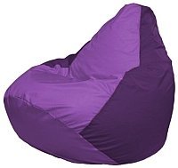 Кресло мешок Flagman груша мини г0 1 102 сиреневый фиолетовый купить по лучшей цене