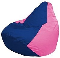 Кресло мешок Flagman груша мини г0 1 120 синий розовый купить по лучшей цене
