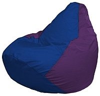 Кресло мешок Flagman груша макси г2 1 117 синий фиолетовый купить по лучшей цене