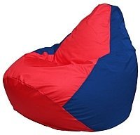 Кресло мешок Flagman груша мини г0 1 172 красный синий купить по лучшей цене