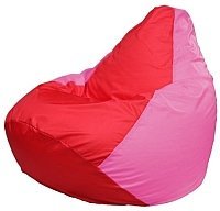 Кресло мешок Flagman груша мини г0 1 175 красный розовый купить по лучшей цене