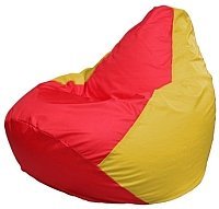 Кресло мешок Flagman груша мини г0 1 178 красный желтый купить по лучшей цене