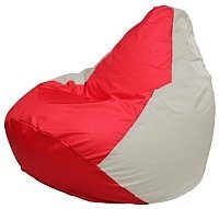 Кресло мешок Flagman груша мини г0 1 181 красный белый купить по лучшей цене