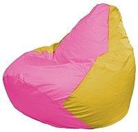 Кресло мешок Flagman груша мини г0 1 201 розовый желтый купить по лучшей цене