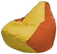 Кресло мешок Flagman груша мини г0 1 258 желтый оранжевый купить по лучшей цене