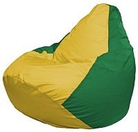 Кресло мешок Flagman груша мини г0 1 262 желтый зеленый купить по лучшей цене