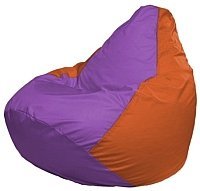 Кресло мешок Flagman бескаркасное кресло груша мини г0 1 110 сиреневый оранжевый купить по лучшей цене