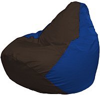 Кресло мешок Flagman бескаркасное кресло груша мини г0 1 328 коричневый синий купить по лучшей цене