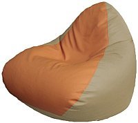 Кресло мешок Flagman бескаркасное кресло relax p2 3 85 оранжевый светло бежевый купить по лучшей цене