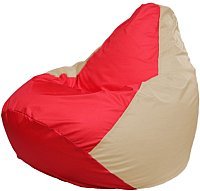 Кресло мешок Flagman бескаркасное кресло груша макси г2 1 174 красный светло бежевый купить по лучшей цене