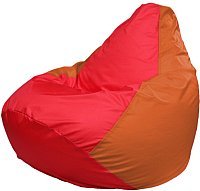 Кресло мешок Flagman бескаркасное кресло груша макси г2 1 176 красный оранжевый купить по лучшей цене