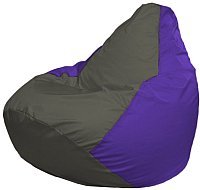 Кресло мешок Flagman бескаркасное кресло груша мини г0 1 370 темно серый фиолетовый купить по лучшей цене