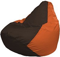 Кресло мешок Flagman бескаркасное кресло груша макси г2 1 324 коричневый оранжевый купить по лучшей цене