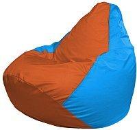 Кресло мешок Flagman бескаркасное кресло груша макси г2 1 220 оранжевый голубой купить по лучшей цене