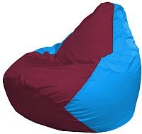 Кресло мешок Flagman бескаркасное кресло груша макси г2 1 310 бордовый голубой купить по лучшей цене